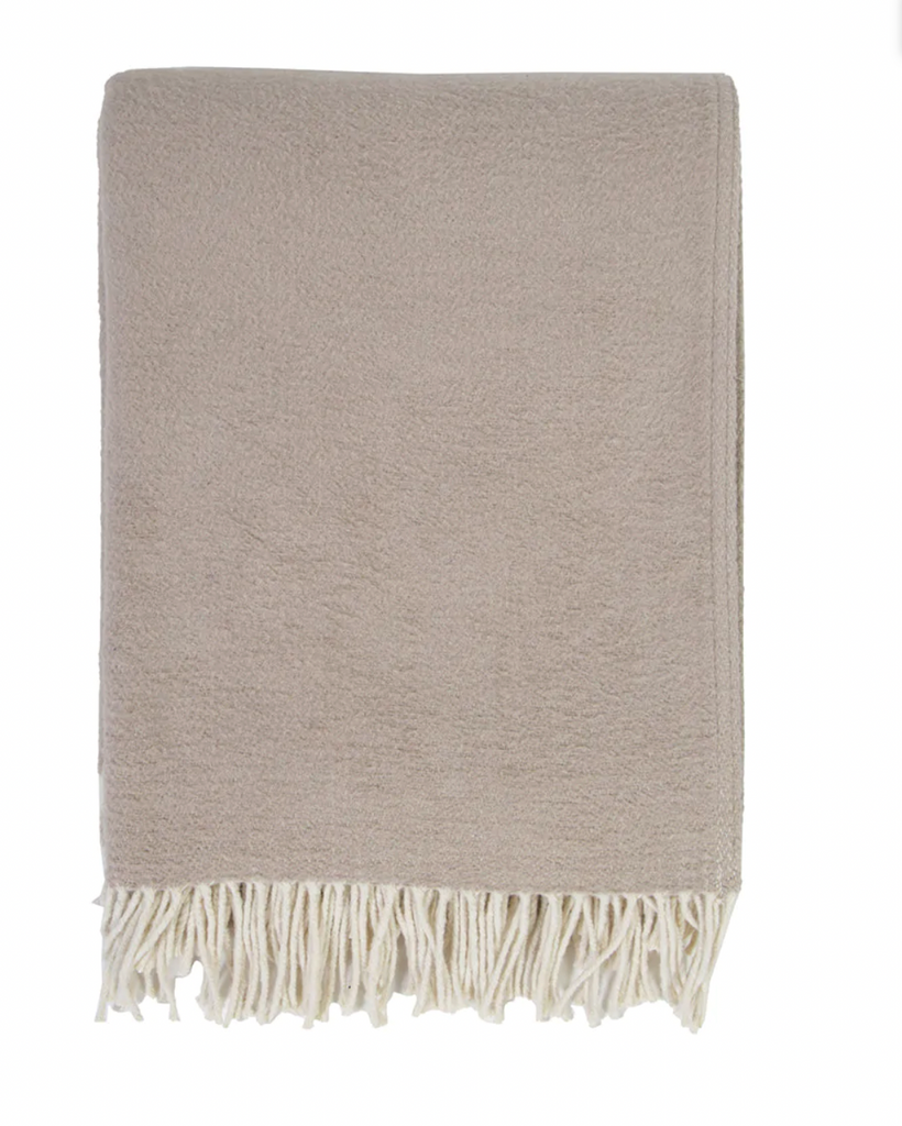 Taupe Throw